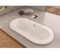 Hoesch Starck vasca da bagno ovale 180x90 cm ovale bianco 6020.010010