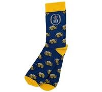 Hofbräuhaus München Calzini divertenti colorati da donna e da uomo con motivo a bocca, taglia 41-46, Happy & Matching Socks, divertenti calzini casual per buon umore, Boccale, 41-46