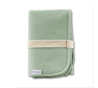 Hofbrucker® Borsa per pannolini, borsa per pannolini con fasciatoio da viaggio, pochette pieghevole con organizer per pannolini e salviettine umidificate, lavabile, must have per il bambino (salvia)