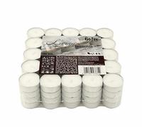 Hofer Tealight Candele 1000 Pezzi - Durata 4 Ore - Colore Bianco Naturale