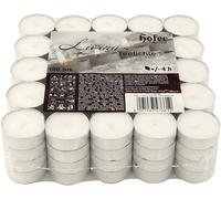 Hofer tealight Candele candeline Cera e antigoccia - Durata 4 Ore