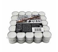 Hofer tealight Candele candeline Cera e antigoccia - Durata 8h - 9 x 50 Pezzi