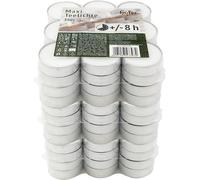 Hofer Tealight Maxi Candele 108 Pezzi - Durata 8h - Colore Bianco Naturale