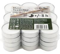 Hofer Tealight Maxi Candele - Grande 57mm - Durata 8h - Colore Bianco