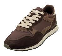 HOFF Uomo Scarpe da Ginnastica in Pelle Scamosciata Munich City, Brown, 44 EU