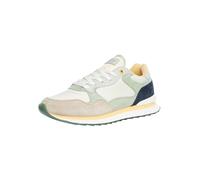 HOFF Mar De Plata - Sneaker da uomo in pelle scamosciata, grigio/bianco/verde, Grigio/Bianco/Verde, 43 EU
