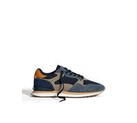 HOFF Uomo Scarpe da Ginnastica in Pelle Scamosciata Venice City, Navy