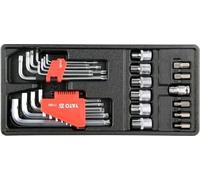HOFFCAR Inserti per CASSETTI ESAGONALI, BUSSOLE TORX 31 Pezzi