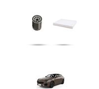 HOFFCAR Kit tagliando - 2 filtri compatibile con MASERATI GRECALE 2.0T GT Mild H