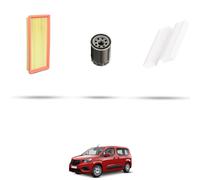 HOFFCAR Kit tagliando - 3 filtri compatibile con Opel Combo E 1.2 Turbo 81kw Dal