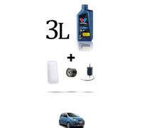 HOFFCAR Kit tagliando 3 FILTRI e 3L OLIO per Dr ZERO 1.0 51kw dal 2015