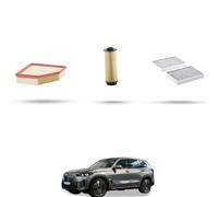 HOFFCAR Kit tagliando - 3 filtri per Bmw x5 (G05,F95) 40i 250kw dal 2018