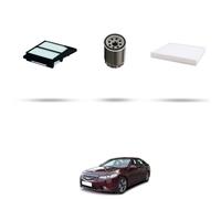 HOFFCAR Kit tagliando - 3 filtri per Honda Accord IX 2.4 132kw dal 2014