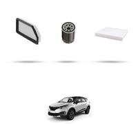 HOFFCAR Kit tagliando - 3 filtri per Renault Captur II 1.6 E-TECH 145 105Kw dal