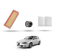 HOFFCAR Kit Tagliando compatibile con Alfa Romeo 147 (937) 1.6 16v twin Spark 88