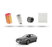 HOFFCAR Kit Tagliando per Alfa Romeo 166 (936) 2.4 JTD 20V 132kw dal 2006 al 200