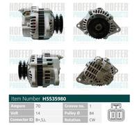 HOFFER Alternatore MAZDA FORD 2,5 3,0 1449569 A002TA6099 WL2118300 4344538