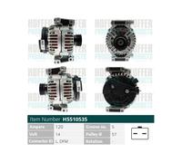 HOFFER Alternatore OPEL 2,2 2,0 013229987 024430295 055556065 06204099 06204118