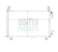 HOFFER Condensatore climatizzatore TOYOTA 1,0 1,3 884600D200