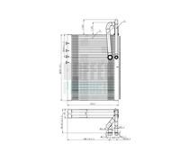 HOFFER Evaporatore climatizzatore 21063612