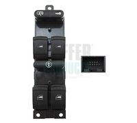 HOFFER Interruttore Alzacristallo VW SEAT 1,9 2,0 1J4959857 1J4959857B 3BD959857