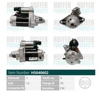 HOFFER Motorino d'avviamento HONDA 2,0 31200P3F003 31200P3FA00 31200P3FA51