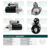 HOFFER Motorino d'avviamento VOLVO 2,4 2,5 8602360 9459468