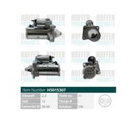 HOFFER Motorino d'avviamento VOLVO FORD 1,6 30644957 9M5N-11000-AA 30659478