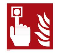 HOFFMANN Segnali antincendio, Pulsante allarme antincendio, Modello: 11200 Quantità:1