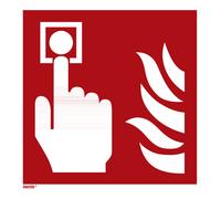 HOFFMANN Segnali antincendio, Pulsante allarme antincendio, Modello: 12150 Quantità:1