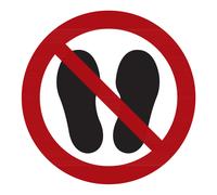 HOFFMANN Segnali di divieto, Vietato entrare o sostare in questa zona, Modello: 04100 Quantità:1