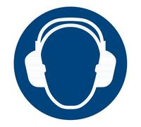 HOFFMANN Segnali di obbligo, Utilizzare protezioni per l'udito, Modello: 04100 Quantità:1