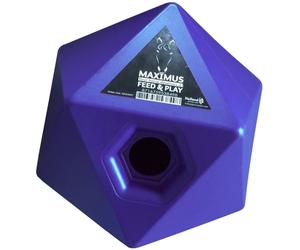 Hofman Animal Care Cubo per il Mangime 'Maximus Feed & Play' - Blu