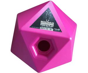 Hofman Animal Care Cubo per il Mangime 'Maximus Feed & Play' - Rosa