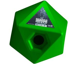 Hofman Animal Care Cubo per il Mangime 'Maximus Feed & Play' - Verde