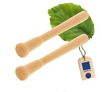 HOFMEISTER® - 2 picchetti da cocktail in legno per caipirinha e tutte le bevande, 22 cm, per bicchieri grandi, calce e cubetti di ghiaccio, non graffia il vetro, prodotto in UE