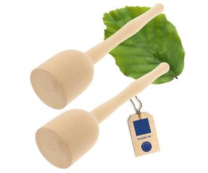 HOFMEISTER® Schiacciapatate, 30 cm, per patate, verdure, frutta e verdura, resistente al calore, antibatterico, antigraffio, resistente in legno di faggio, prodotto in Europa, 30 cm di legno., 30