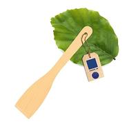 HOFMEISTER®® Spatola, Antibatterico, Resistente al Calore e Privo di Plastica, Nessun Graffio nelle Padelle Rivestite, Nessuna Plastica negli Alimenti, Prodotto Naturale UE, 30x6x0,4 cm