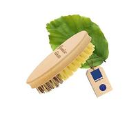 HOFMEISTER® Spazzola per Verdure 13,5 cm Legno di Faggio, Setole Naturali in 2 Durezze: Unione e Fibra, Per Patate, Carote, Verdure - Spazzola per Radici, Made in EU