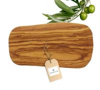 HOFMEISTER® Tagliere in legno di ulivo - Tagliere in legno di alta qualità per il barbecue e la cucina - Vassoio perfetto per servire e ideale da regalare