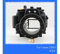 Hofoo & snorkeling immersione 40 m/39,6 m impermeabile IP8 x grade proteggere casi & housing borsa porta fotocamera digitale per Canon 550D (18 - 55 mm)