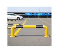 HOFUNTRE Ferma Parcheggio in Acciaio A Forma di U，anticollisione Guardrail A Forma di U ，Acciaio Solido, Base Ispessita, Tecnologia di Saldatura Integrata(150 * 20cm/59 * 7.9in,2mm)