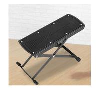 HOFUNTRE Pieghevole Multiuso Scalino ，Design Pieghevole, Sgabello E Gambe Antiscivolo, Altezza Regolabile, Staffa In Metallo, Comodo Poggiapiedi, Adatto A Molteplici Scenari(Black)