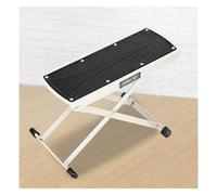 HOFUNTRE Pieghevole Multiuso Scalino ，Design Pieghevole, Sgabello E Gambe Antiscivolo, Altezza Regolabile, Staffa In Metallo, Comodo Poggiapiedi, Adatto A Molteplici Scenari(Yellow)