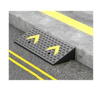 HOFUNTRE Rampe for Auto Leggere Portatili,Rampe for Marciapiedi,Può Essere Utilizzato In Garage, Parcheggi Commerciali, Officine Di Fabbrica, Negozi Lungo La Strada(100*50*13cm/39.4*19.7*5.1in)