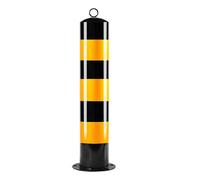 HOFUNTRE Resistente Tubo in Acciaio for Parcheggio， Resistente Blocco di Parcheggio，La Durevolezza E La Sicurezza Sono Prese in Considerazione nella Progettazione Strutturale(50cm/19.7in,2mm)