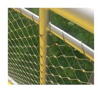 HOFUNTRE Rete Anticaduta Ad Alta Quota，rete Di Sicurezza Flessibile，Forte Tenacità, Corda Metallica Rinforzata, Forte Resistenza Agli Urti, Adatta A Molteplici Scenari(2 * 1.2m/6.5 * 3.9ft)