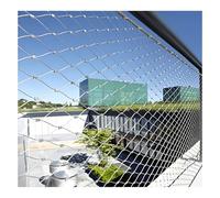HOFUNTRE Rete Di Sicurezza Flessibile In Acciaio Inox ， Rete Metallica Ispessita，Può Essere Utilizzato In Case, Giardini, Scuole, Fabbriche, Parchi Giochi, Centri Commerciali, Ecc.(2*0.7m/6.5*2.2ft)
