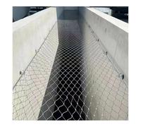 HOFUNTRE Rete Di Sicurezza Flessibile，Può Essere Utilizzato for La Protezione Industriale, La Sicurezza Degli Edifici, Degli Impianti Sportivi, Dell'allevamento Agricolo, Ecc.(5 * 0.6m/16.4 * 1.9ft)