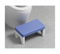 HOFUNTRE Sgabello Pieghevole In Plastica,Adatto for Il Bagno Di Casa, Il Bancone Della Cucina, Il Tavolo Da Toeletta Della Camera Da Letto, Il Tavolo Da Studio, L'ufficio(Blue)